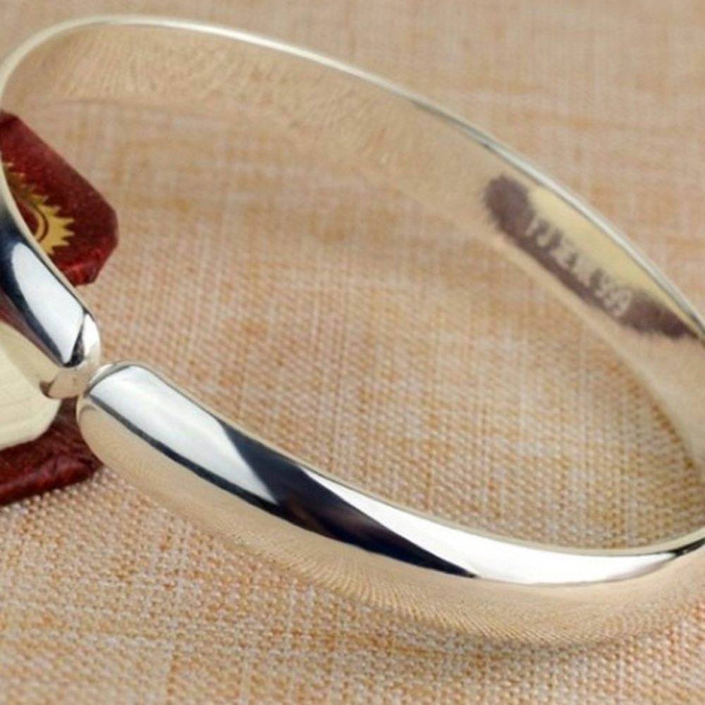 925 Stamped Sterling Silver Adjustable Bracelet